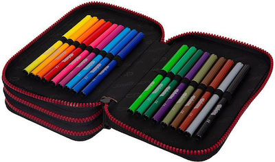 Coolpack JUMPER 3 Pencil Case Full with 3 Compartments Multicolored