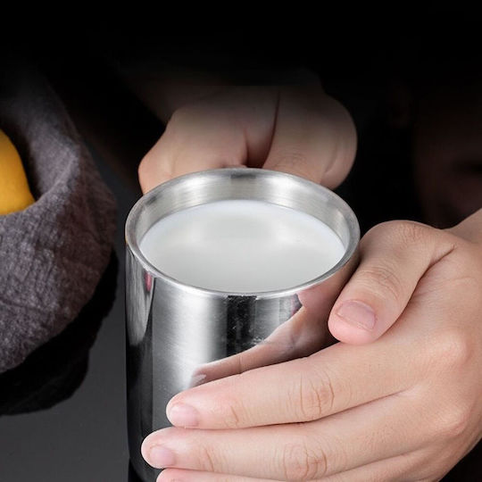Koupakoupa Cană Metalic Argintiu 300ml