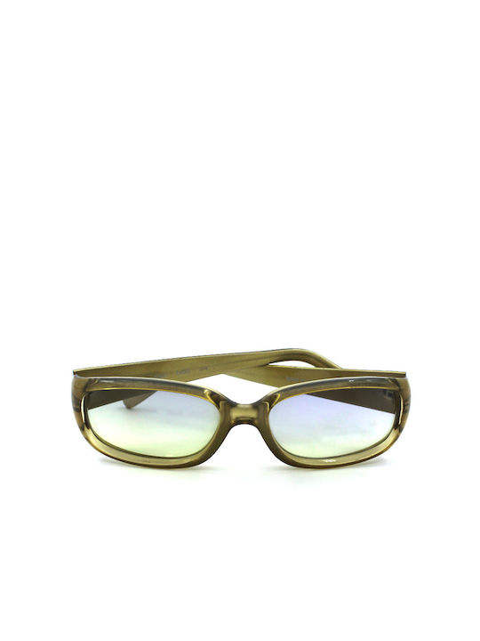 Calvin Klein Women's Sunglasses with Gold Plastic Frame 649S 014