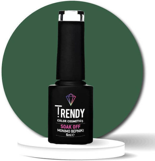 Trendy Color Cosmetics Ημιμόνιμο Βερνίκι Νυχιών 138 Cat Eye 6ml