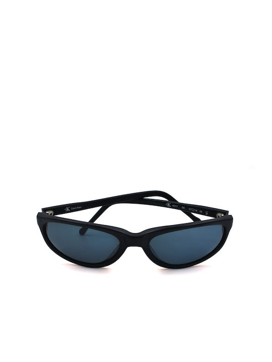 Calvin Klein Sonnenbrillen mit Schwarz Rahmen und Schwarz Linse CK4017 68