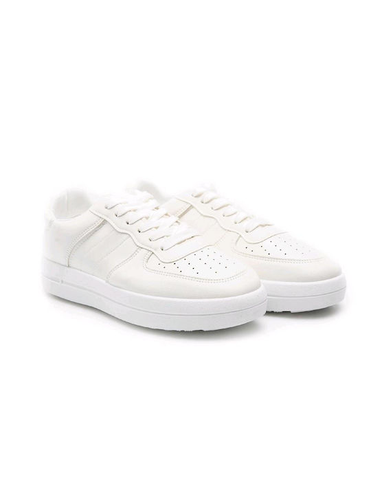 Malesa Flatforms Sneakers White