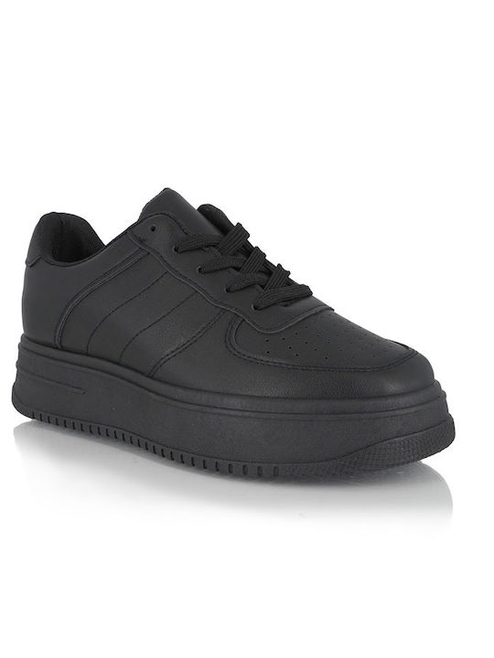 Malesa Femei Flatforms Sneakers Negre