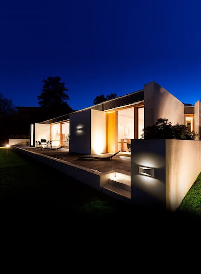 Bot Lighting Wall-Mounted Outdoor Ceiling Light LED IP54 6W 22x7.7x9εκ.