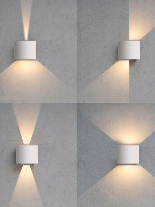 Bot Lighting Водоустойчива Таванна Лампа Вградено LED