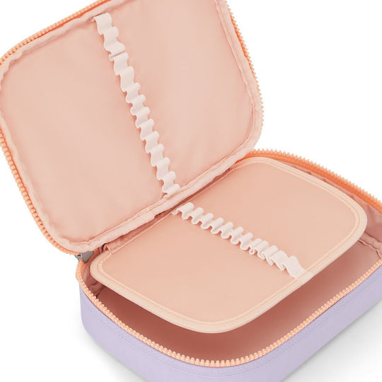 Kipling 100 Pens Pencil Case with 1 Compartment Lilac