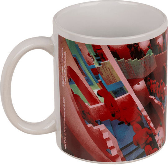 Out of the Blue Squid Game II Ceramic Multicolour Mug 325ml
