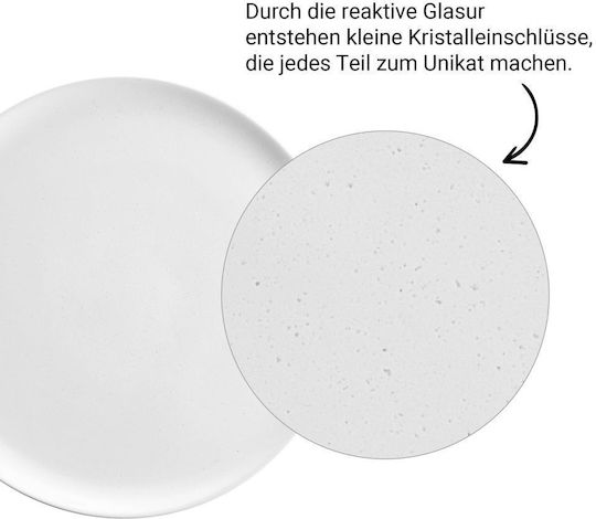 Butlers Becher Keramik Weiß 300ml
