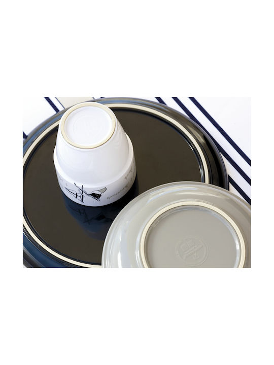 Marine Business Mug Plastic White 6pcs