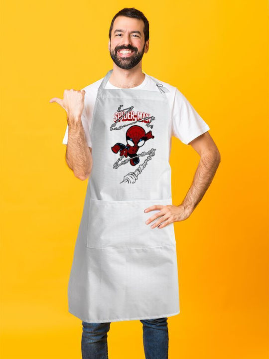 Koupakoupa Waterproof Кърпа за готвене Бял KP_16639_APRON-BBQ-ADULT 1бр