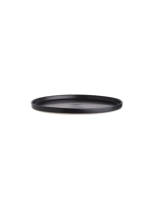 Butlers Casa Nova Teller Untiefe Keramik Schwarz mit Durchmesser 27cm