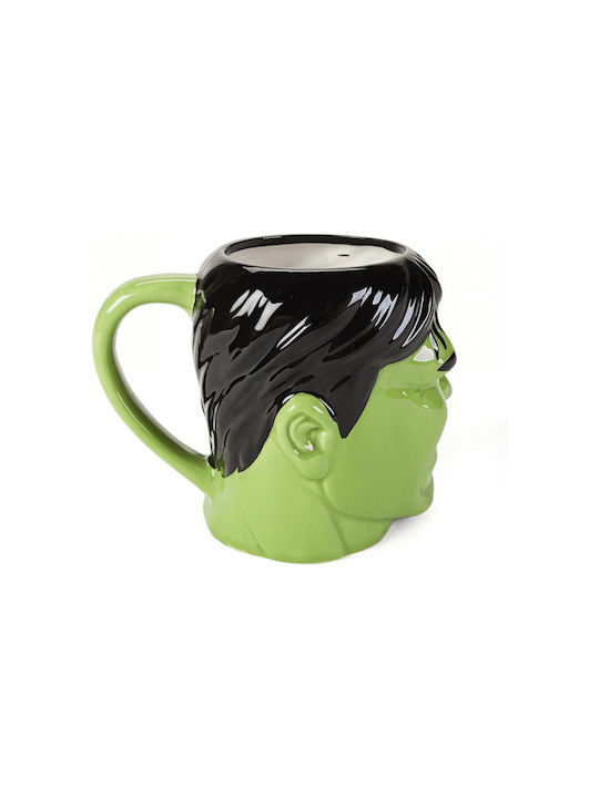 Romvous Cană Ceramică Verde 330ml