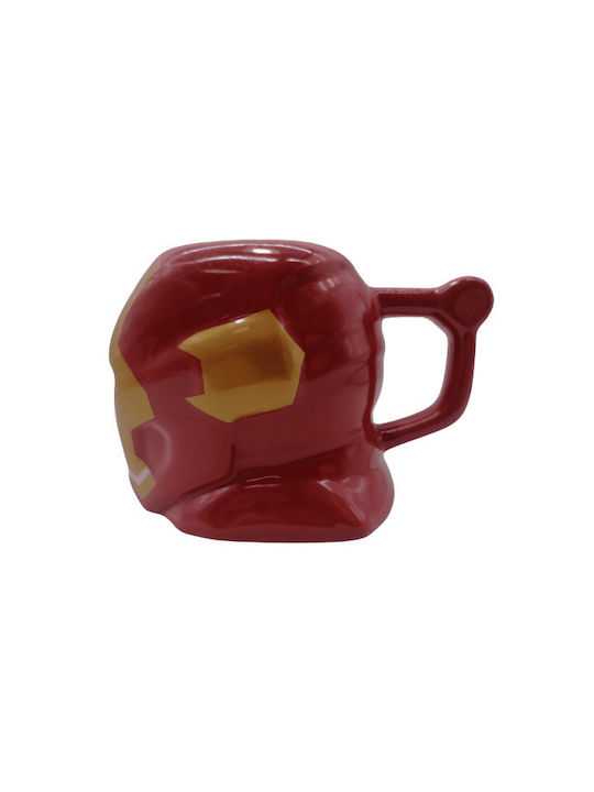 Romvous Becher Keramik Rot 330ml