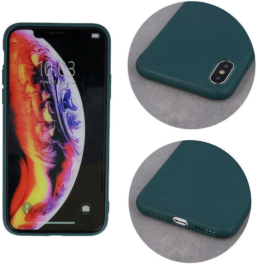 Back Cover Silicon Verde (Poco M4 Pro)