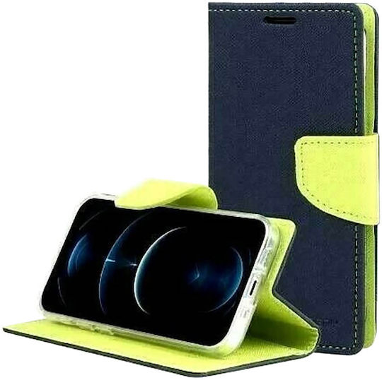 Wallet Piele artificială Albastru marin (Huawei P Smart 2021)