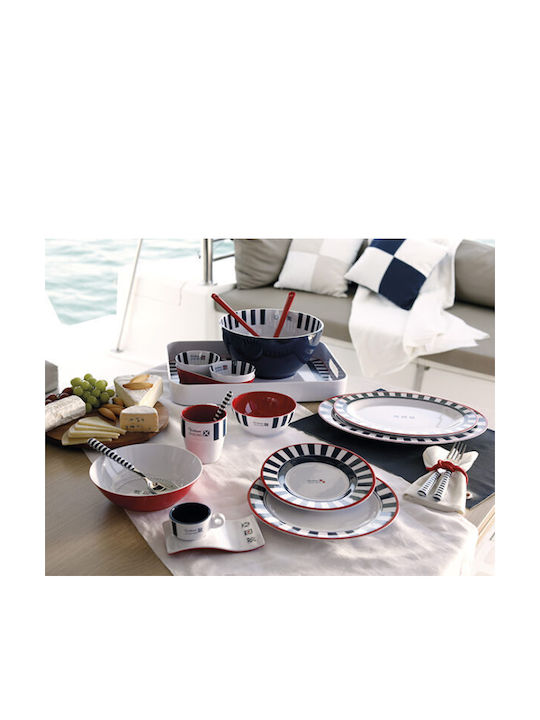 Marine Business Venezia Multicolour Melamine Dessert Plate Diameter 20cm 6 Pieces