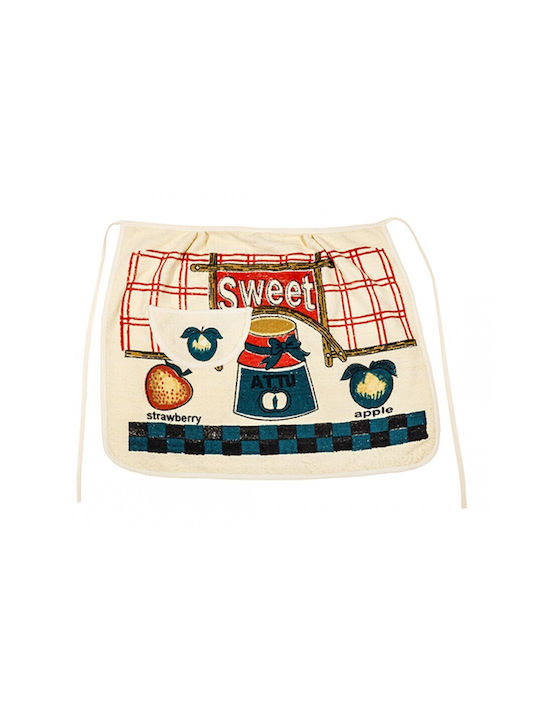 Afoi Giannakopouloi Apron White