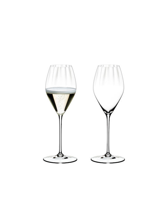 Riedel Set of Glasses Champagne made of Crystal Stemmed 2pcs