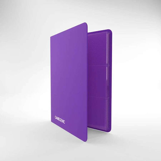 Gamegenic Casual Album 18 Pocket Binder 9-Pocket Standard Size Purple