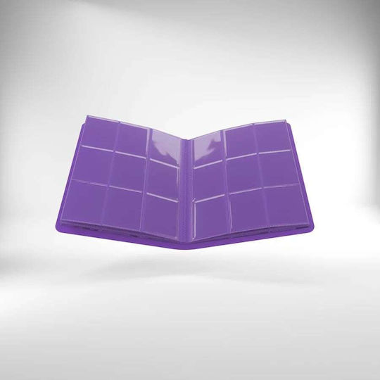 Gamegenic Casual Album 18 Pocket Binder 9-Pocket Standard Size Purple
