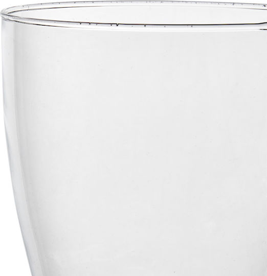 Affari Vase Glas Aston Transparent Φ16xΥ22cm
