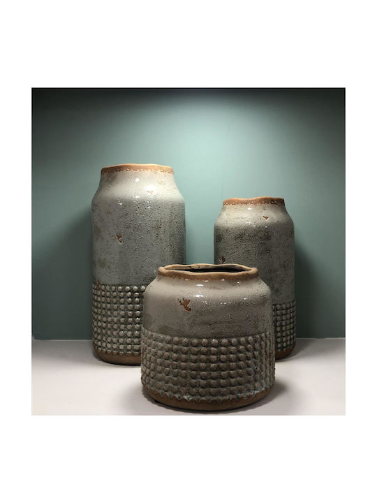 keleman Decorative Vase Gray 16.5x31x31cm