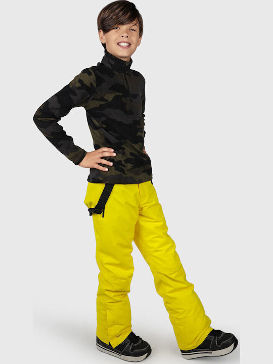 Brunotti Footraily 2223220493-3499 Pantaloni de schi și snowboard pentru copii Ski & Snowboard Galben