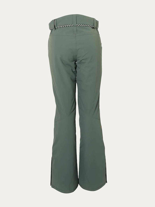 Brunotti Sunleaf 1-1924053651-739 Pantaloni de schi și snowboard pentru copii Ski & Snowboard Verde