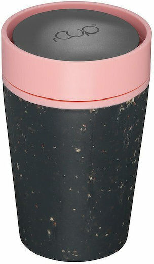 rCUP Becher aus Recyceltem Papier mit Deckel Gray 227ml