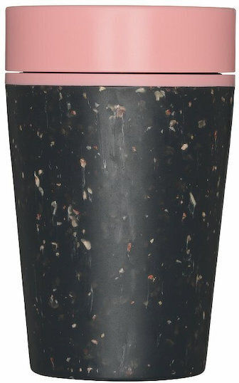 rCUP Becher aus Recyceltem Papier mit Deckel Gray 227ml