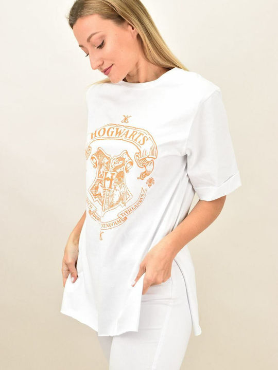 Γυναικείο Oversized T-shirt Λευκό