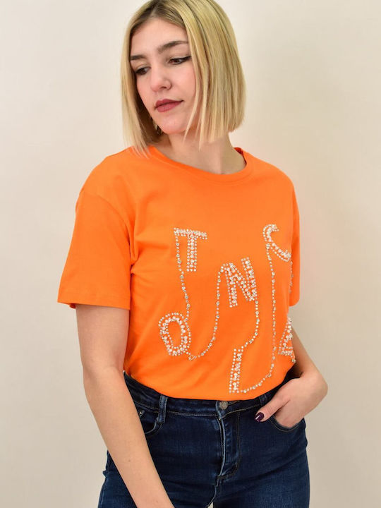 Potre Damen T-shirt Orange