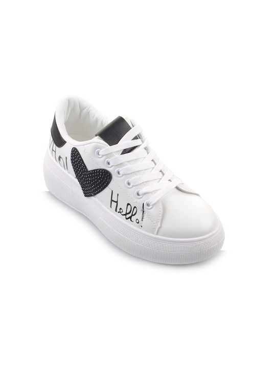 Fshoes Flatforms Sneakers White