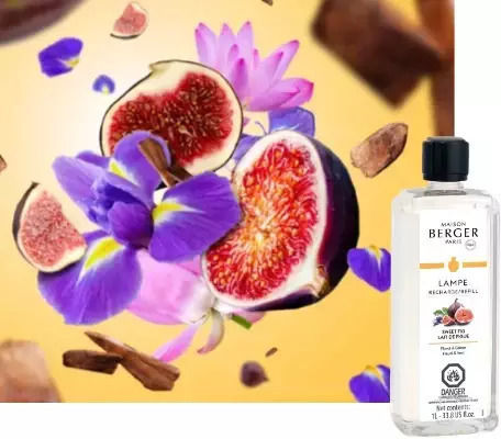 Maison Berger Paris Nachfüllflüssigkeit für Diffuser mit Duft Süße Feige 115141 500ml