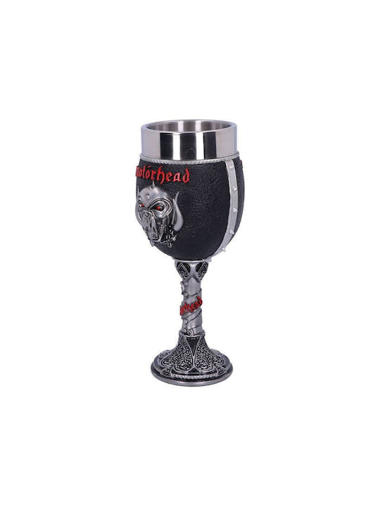 Nemesis Now Glass for White and Red Wine made of Stainless Steel Goblet