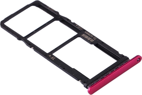 Sim-Kartenhalterung Rot Huawei P40 Lite E