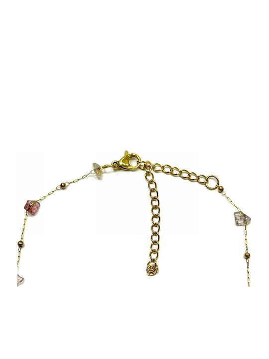Kostibas Fashion Επιχρυσωμένη Αλυσίδα Ποδιού από Ατσάλι Kostibas Fashion Επιχρυσωμένη Αλυσίδα Ποδιού από Ατσάλι