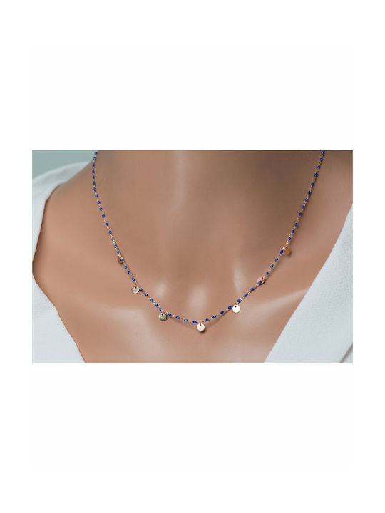 Paraxenies Halskette Rosenkranz aus Silber