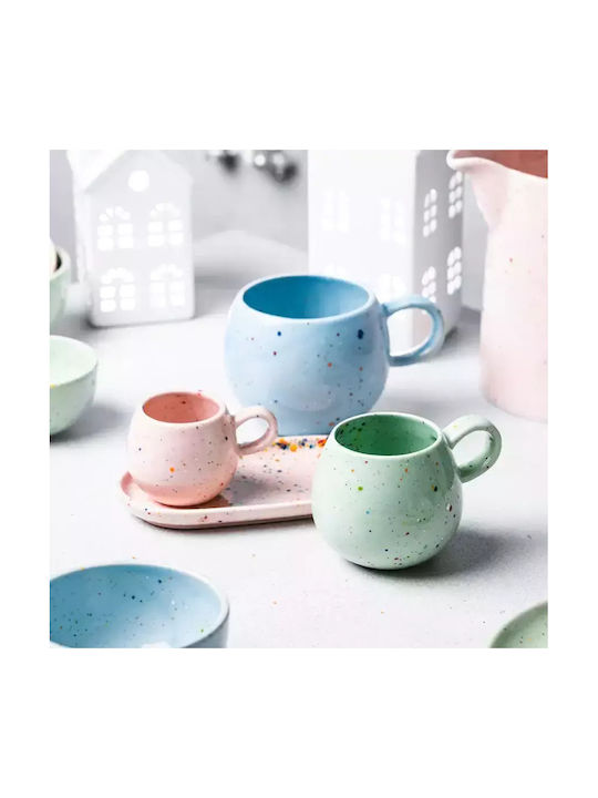 Egg Back Home Ceramic Cup Blue 90ml