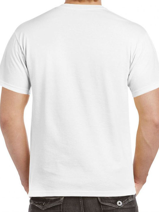 Rock Deal Top Gun Maverick T-shirt Λευκό Βαμβακερό Rock Deal Top Gun Maverick T-shirt Λευκό Βαμβακερό