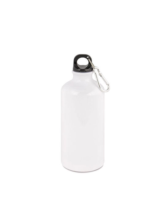 Koupakoupa Lilo & Stitch Love Παγούρι Αλουμινίου 500ml Λευκό