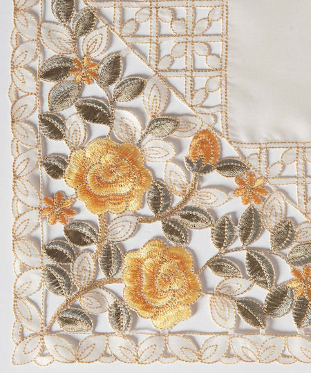 Silk Fashion Καρέ Κοφτό Κίτρινο 60x60εκ. Silk Fashion Καρέ Κοφτό Κίτρινο 60x60εκ.