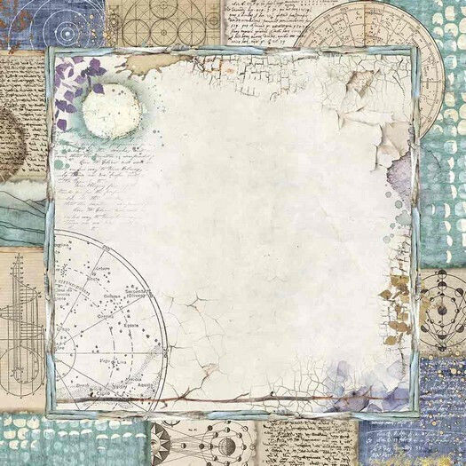 Stamperia Листа Scrapbooking Двулицево 190гр/кв.м 10 листове 10бр