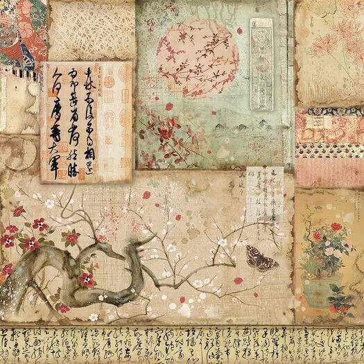 Stamperia Garden Scrapbooking Leaves Double Sided 10pcs