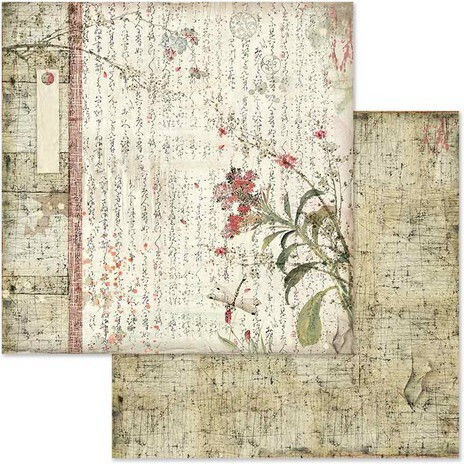 Stamperia Garden Scrapbooking Leaves Double Sided 10pcs