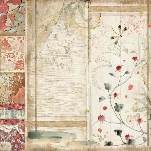 Stamperia Garden Scrapbooking Leaves Double Sided 10pcs