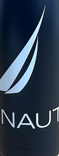 Nautica Μπουκάλι Θερμός Ανοξείδωτο 500ml Navy Blue