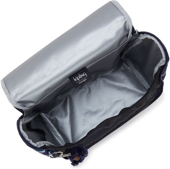 Kipling New Kichirou Fun Σχολικό Τσαντάκι Φαγητού Ώμου Μπλε 20.5x12.5x23εκ.