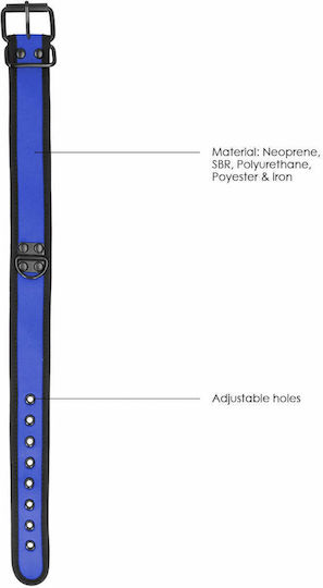 Shots Halsband in Blau Farbe