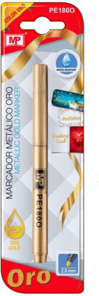 Madrid Papel Permanent Marker 2mm Gold